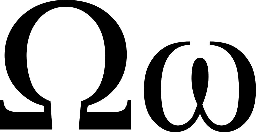 Symbol Omega