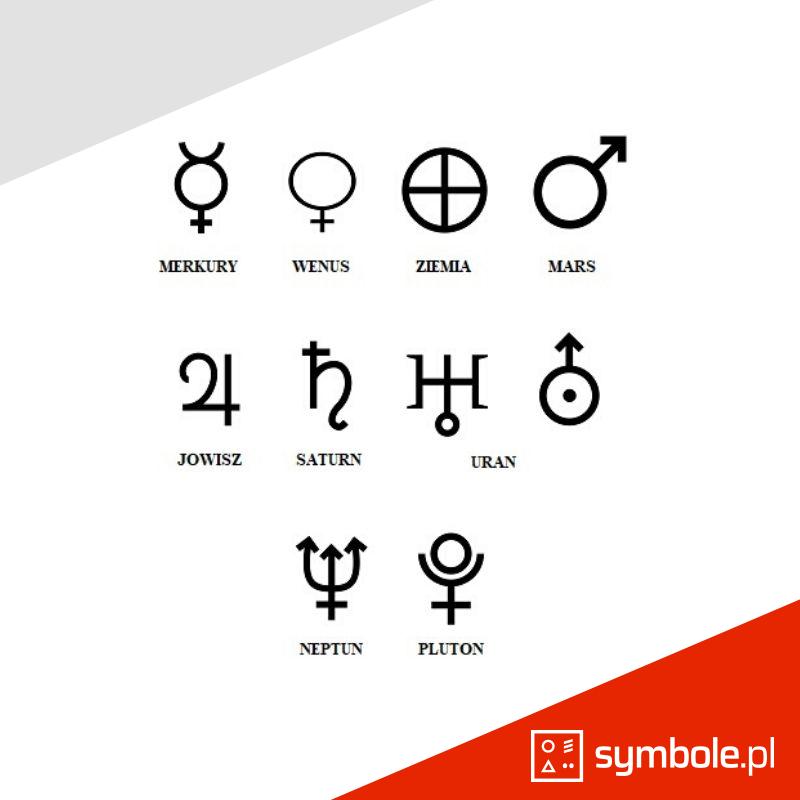 planety symbole