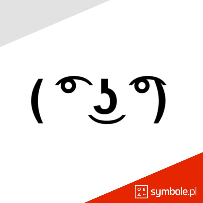 symbol lenny face