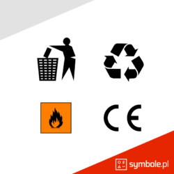 symbole na opakowaniach
