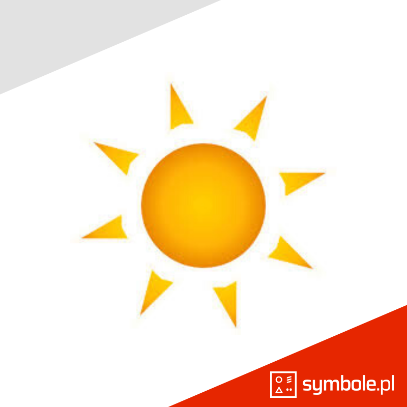 symbol słońca