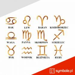symbole znaków zodiaku